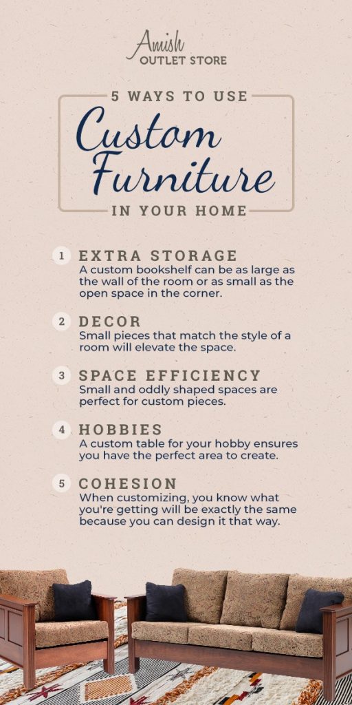 5 Ways to Use Custom Furniture in Your Home